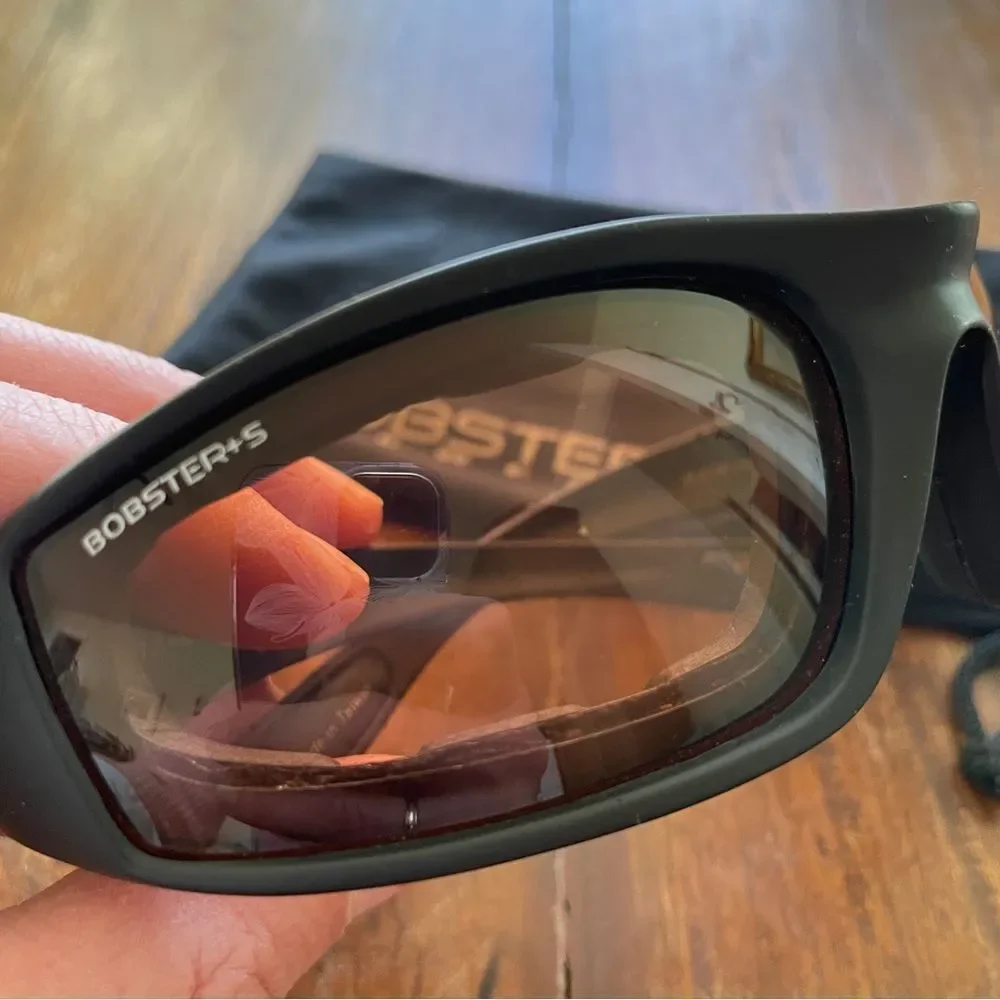 Bobster Foamerz 2 Black and Brown Shooting/ Motorcycle Sunglasses